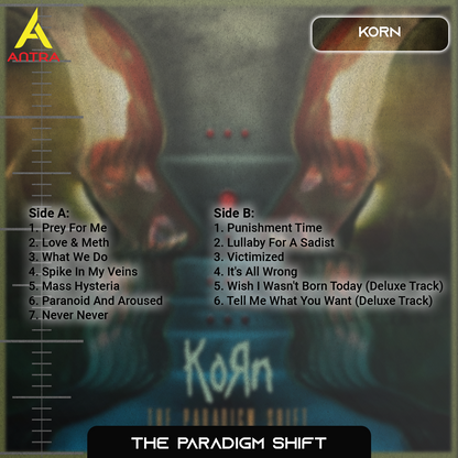 Korn Retro Cassette Tape Set – Vintage Nu-Metal Collectible Mixtape Collection