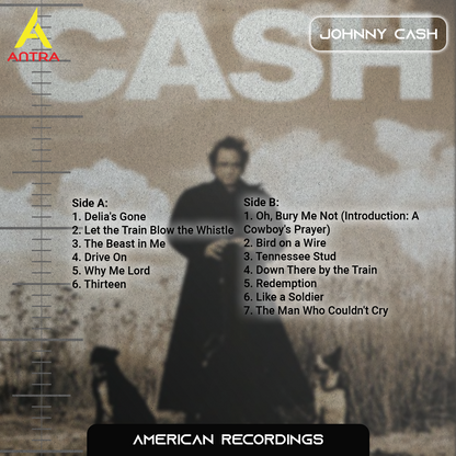 Johnny Cash Cassette Collection | Vintage Country & Folk Retro Mixtape Set