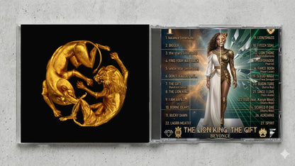 Beyoncé – The Lion King The Gift FanMade CD Edition | Afrobeats R&B Collector’s Edition | Exclusive Custom CD Release