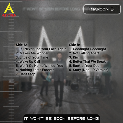 Maroon 5 Cassette Collection – Songs About Jane, It Won’t Be Soon Before Long, Hands All Over & Overexposed