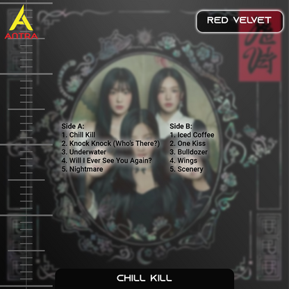 Red Velvet Cassette Tape Collection – Retro Hand-Recorded K-Pop Mixtapes for Collectors & Fans