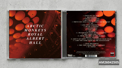 Arctic Monkeys – Live at the Royal Albert Hall FanMade CD | Live Indie Rock Experience | Custom Collectible Disc | Concert Energy