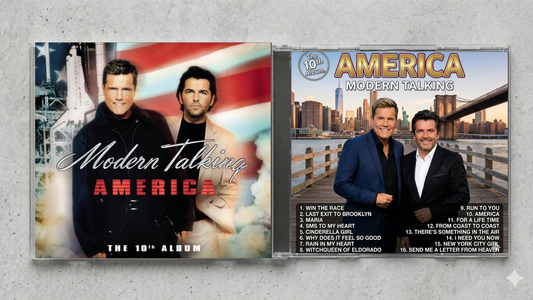 Modern Talking – America Fan-Made CD Edition | Euro Pop Collector’s CD | Exclusive Custom Disc Release