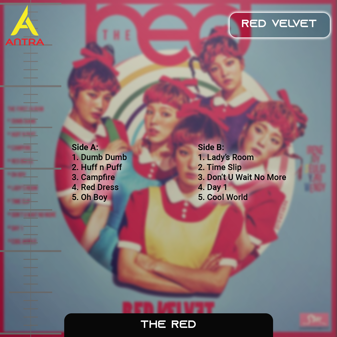 Red Velvet Cassette Tape Collection – Retro Hand-Recorded K-Pop Mixtapes for Collectors & Fans