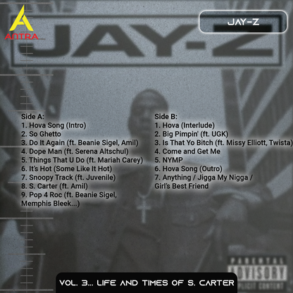 Jay-Z Cassette Tapes – Classic Albums Collection (Vol. 1)