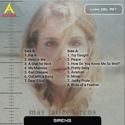 Lana Del Rey Retro Cassette Tape Collection – Hand-Recorded Indie Pop, Dream Pop & Alternative Mixtape Set