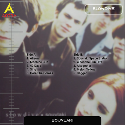 Slowdive Cassette Tape Collection – Retro Hand-Recorded Shoegaze Mixtapes for Collectors & Dream Pop Lovers