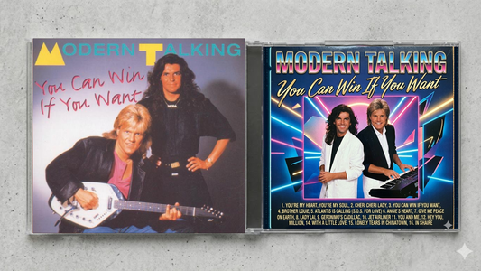 Modern Talking – You Can Win If You Want Fan-Made CD Edition | Euro Disco Collector’s CD | Exclusive Custom Disc Release