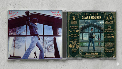 Billy Joel – Glass Houses FanMade CD Edition | Rock Pop Collector’s Edition | Exclusive Custom CD Release