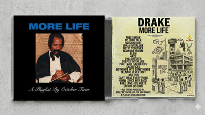 Drake – More Life Fan-Made CD Edition | Playlist Project Collector’s CD | Custom Hip-Hop Release