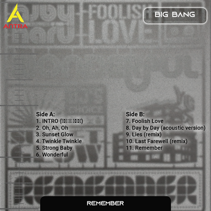 BigBang Cassette Tape Collection – Retro Hand-Recorded KPop Mixtapes for Collectors