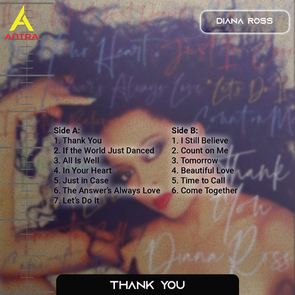 Diana Ross Cassette Tape Collection – Hand-Recorded Soul, Motown & Classic Pop Mixtape Set