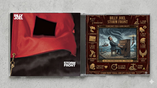 Billy Joel – Storm Front | Fan-Made CD Edition | Pop Rock Comeback Album