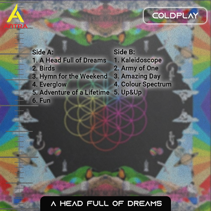Coldplay Retro Cassette Collection – A Rush of Blood to the Head, X&Y, Mylo Xyloto & Everyday Life – Alternative Rock Set
