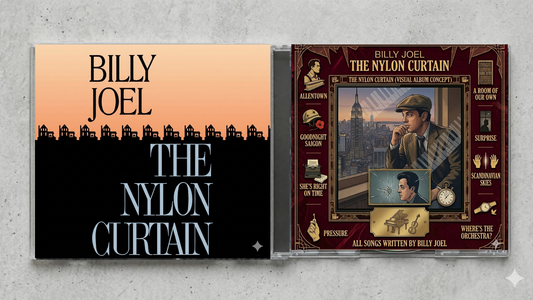 Billy Joel – The Nylon Curtain | Fan-Made CD Edition | Art Rock & Concept Album Classic