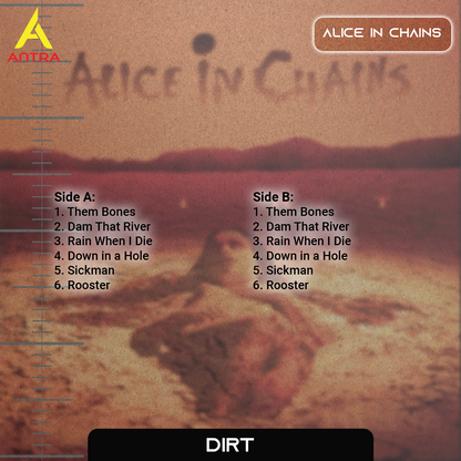 Alice In Chains Cassette Tape Collection – Classic Grunge & Alternative Rock Albums