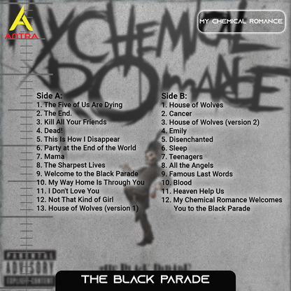 My Chemical Romance Cassette Tape Collection – Retro Hand-Recorded Mixtapes for Emo & Alternative Rock Fans