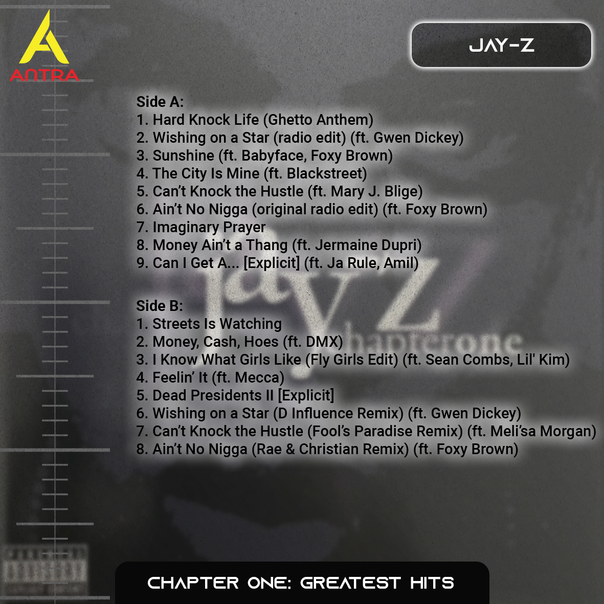 Jay-Z Cassette Tapes – Classic Albums Collection (Vol. 1)
