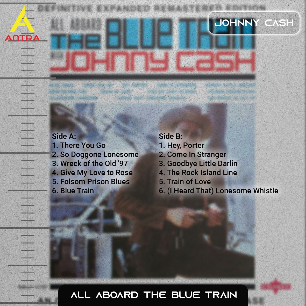 Johnny Cash Cassette Collection | Vintage Country & Folk Retro Mixtape Set