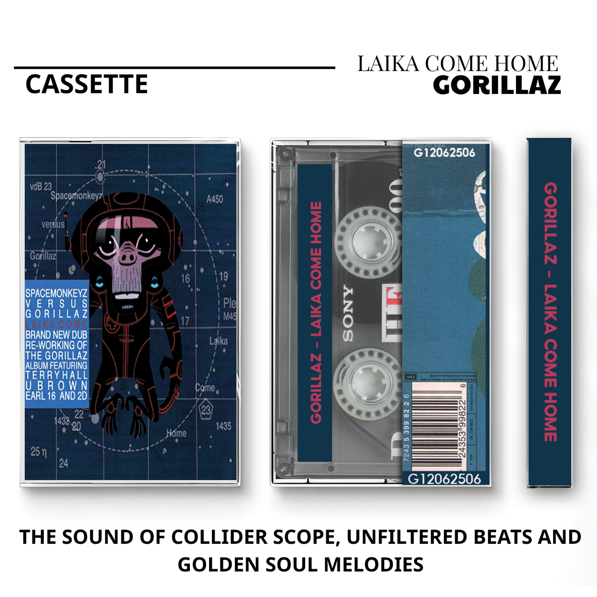 Gorillaz Cassette Tape Collection