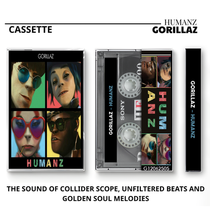 Gorillaz Cassette Tape Collection