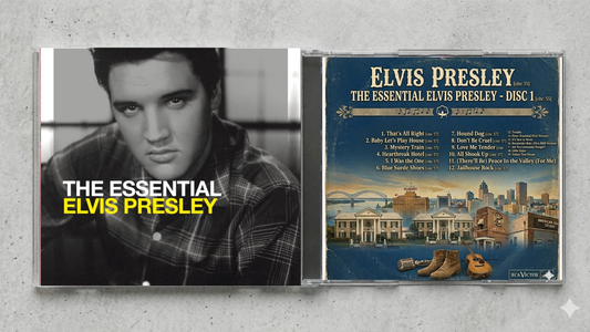 Elvis Presley – The Essential Elvis Presley Fan-Made CD Edition | Greatest Hits Collector’s CD | Exclusive Custom Disc Release