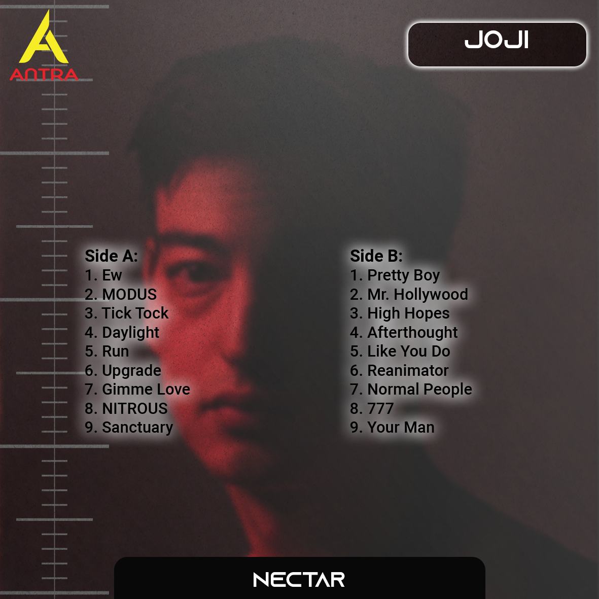 Joji Cassette Tape Collection – Retro Hand-Recorded Mixtapes|Nectar-BALLADS 1-SMITHEREENS