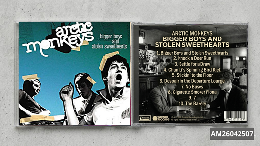 Arctic Monkeys – Bigger Boys and Stolen Sweethearts FanMade CD | Indie Rock EP | Custom Collectible Disc | Early Era Rarity