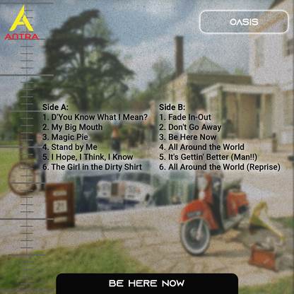 Oasis Vintage Cassette Tape Collection – Definitely Maybe, Morning Glory, Be Here Now & Standing on the Shoulder of Giants