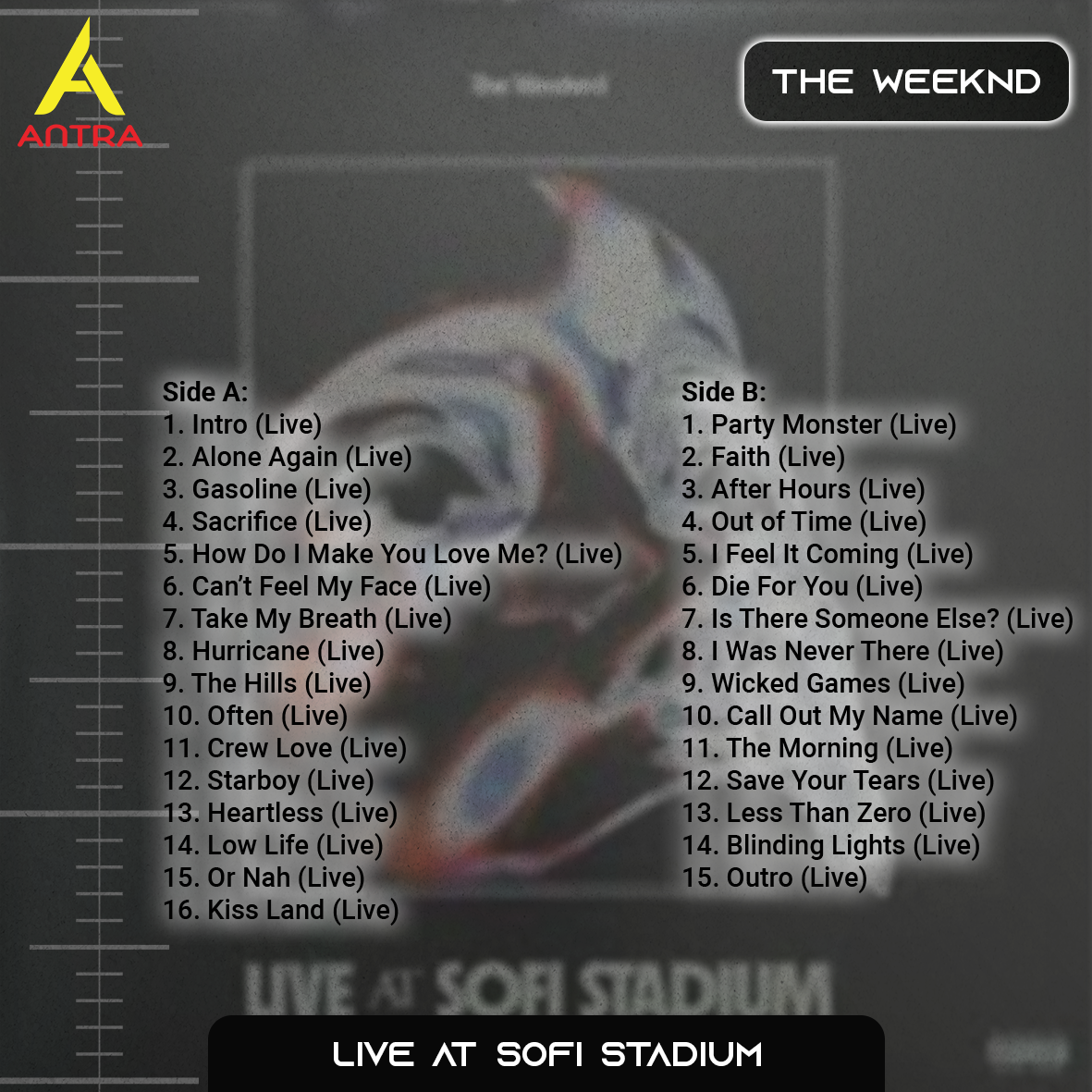 The Weeknd Limited Cassette Tape Collection – Trilogy, The Highlights, Live at SoFi Stadium, Japan Edition & Rare Synthwave Sessions