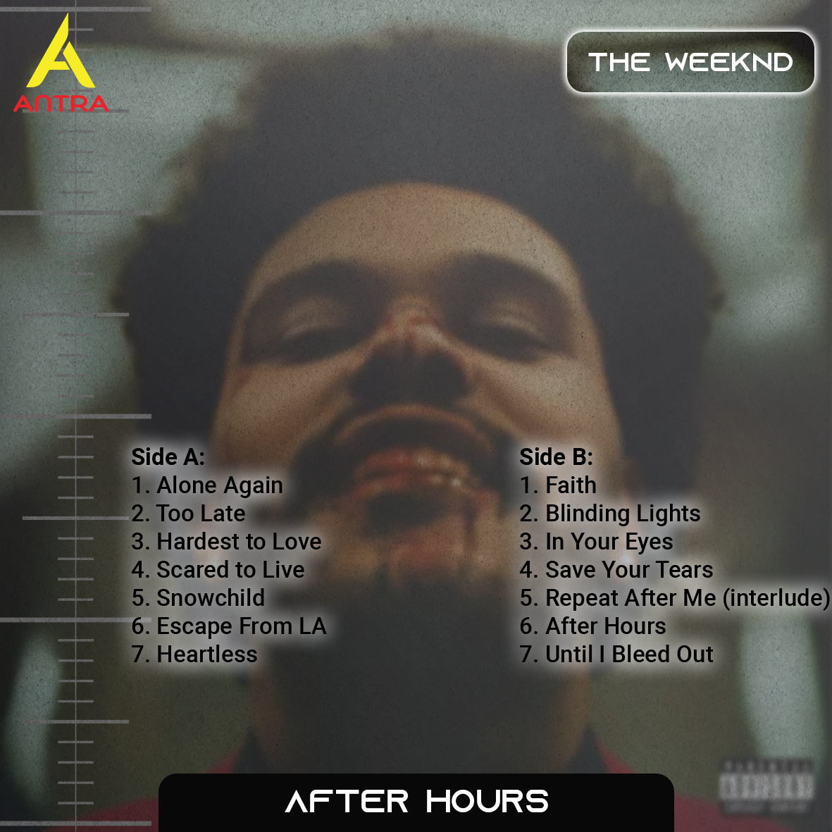 The Weeknd Retro Cassette Tape Collection – Starboy, Beauty Behind the Madness, After Hours, Dawn FM & Trilogy