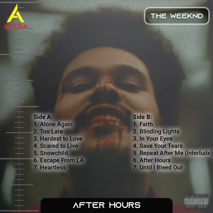 The Weeknd Retro Cassette Tape Collection – Starboy, Beauty Behind the Madness, After Hours, Dawn FM & Trilogy