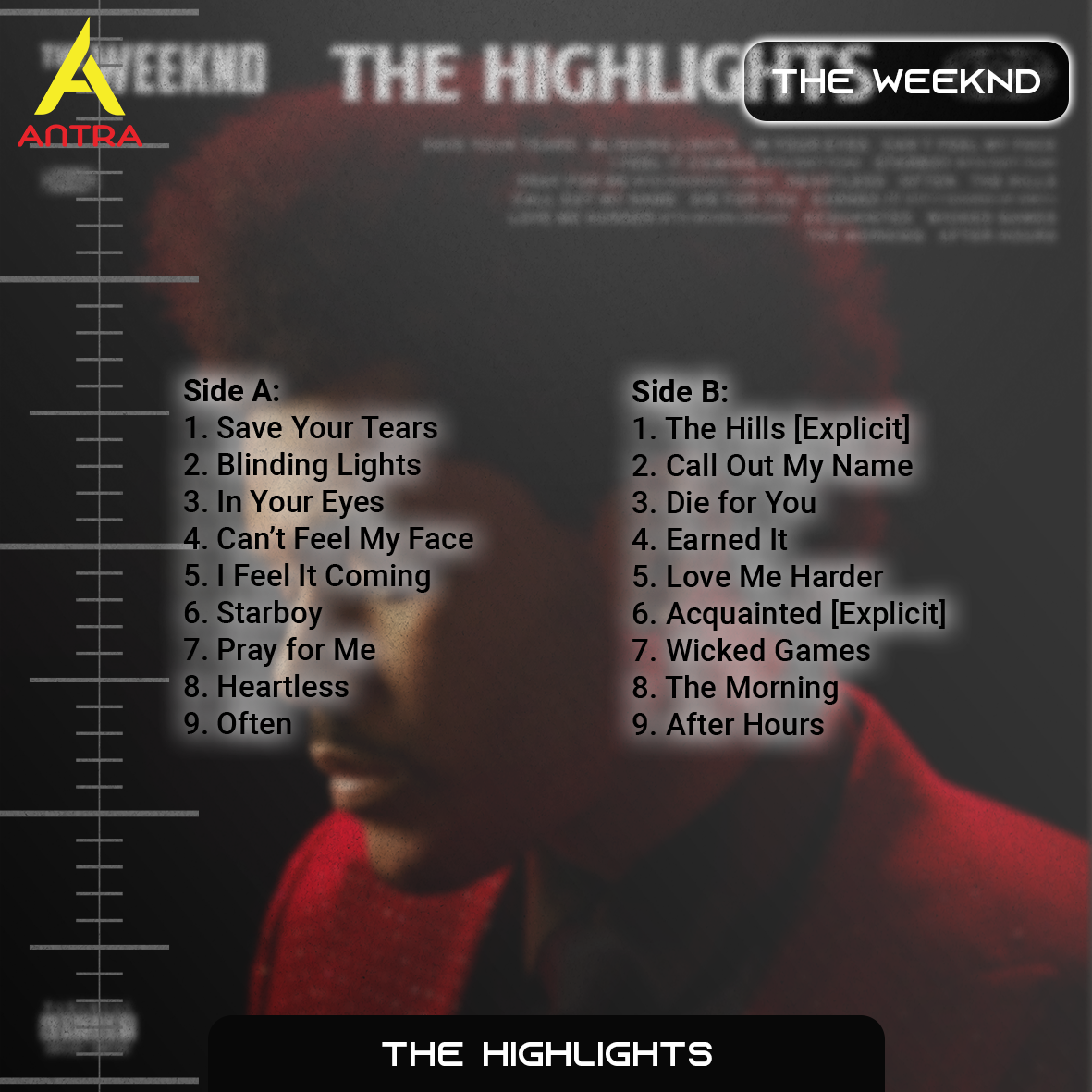 The Weeknd Limited Cassette Tape Collection – Trilogy, The Highlights, Live at SoFi Stadium, Japan Edition & Rare Synthwave Sessions