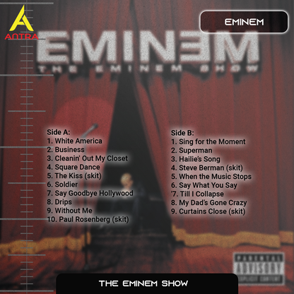 Eminem Retro Cassette Tape Collection – Hand-Recorded Hip Hop & Rap Mixtape Set
