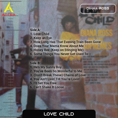 Diana Ross Cassette Tape Collection – Hand-Recorded Soul, Motown & Classic Pop Mixtape Set