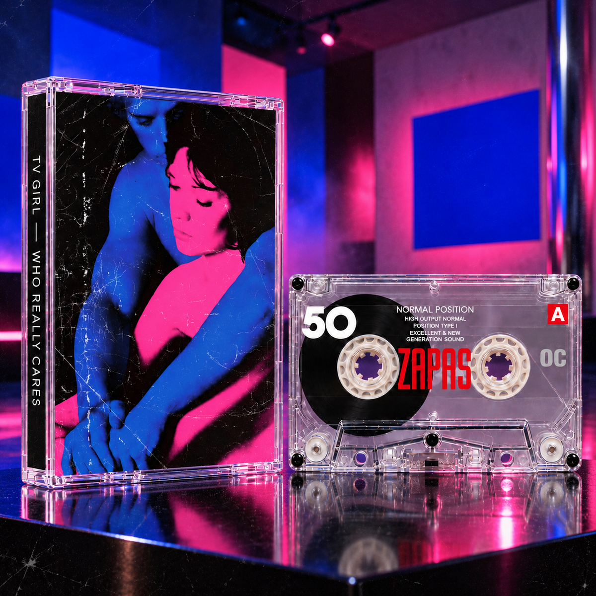 TV Girl Cassette Tape Collection – French Exit, Who Really Cares, Death of a Party Girl & Grapes Upon the Vine