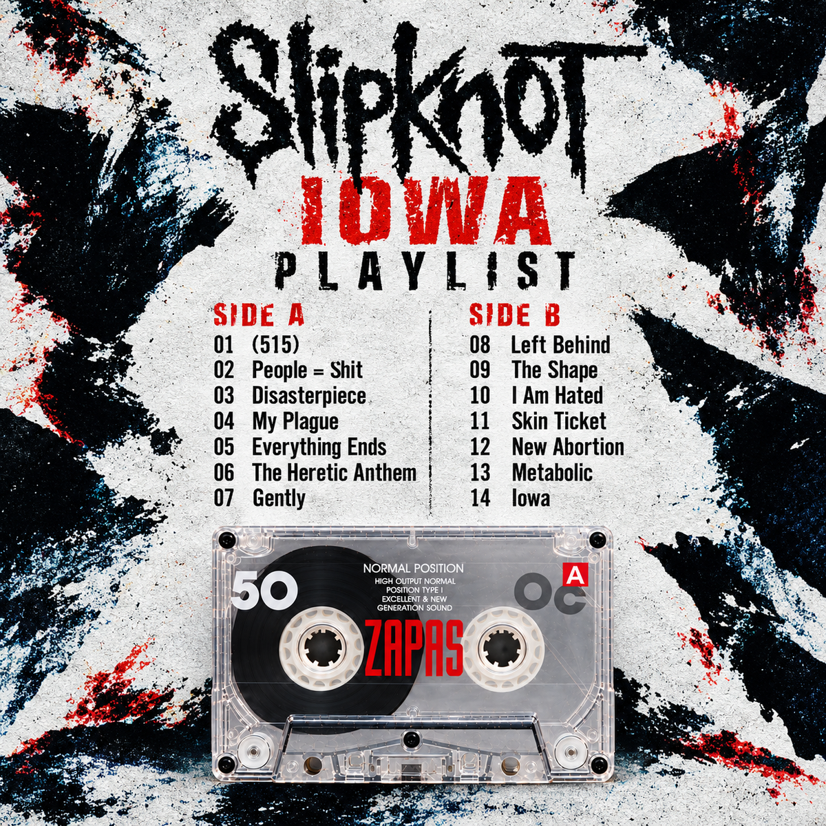 Essential Nu-Metal Albums on Cassette, 90s 2000s Alternative Metal Collection