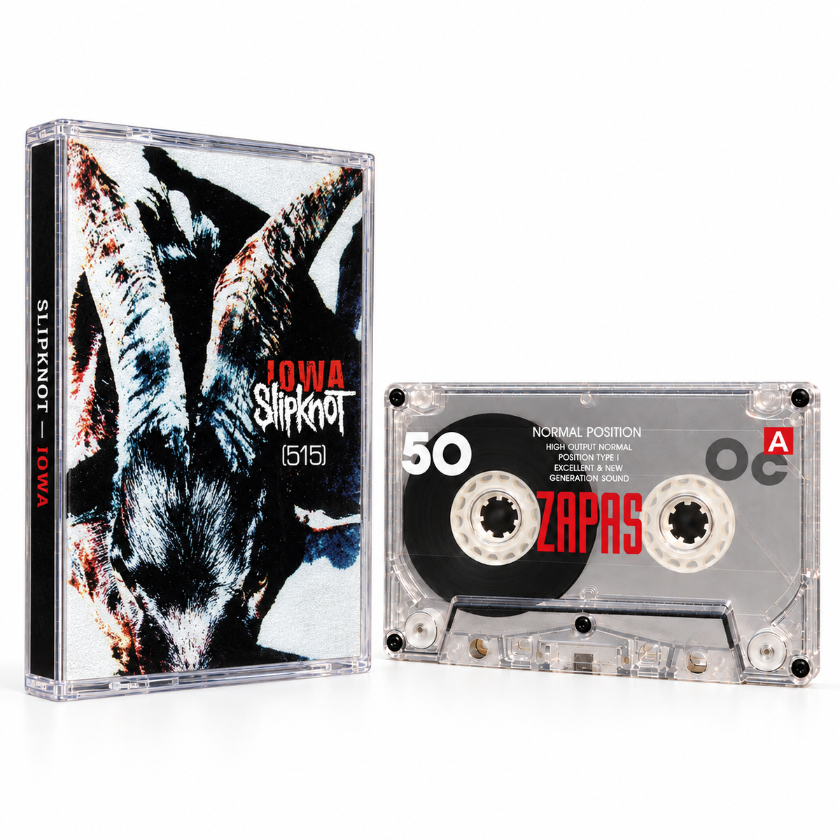 Slipknot Cassette Tape Collection – 4 Iconic Albums