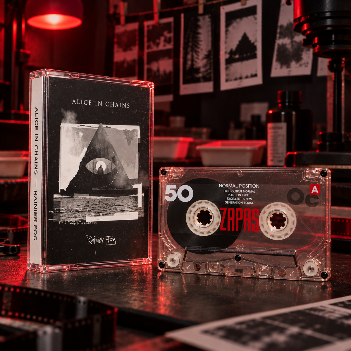 Alice In Chains Cassette Tape Collection – Classic Grunge & Alternative Rock Albums