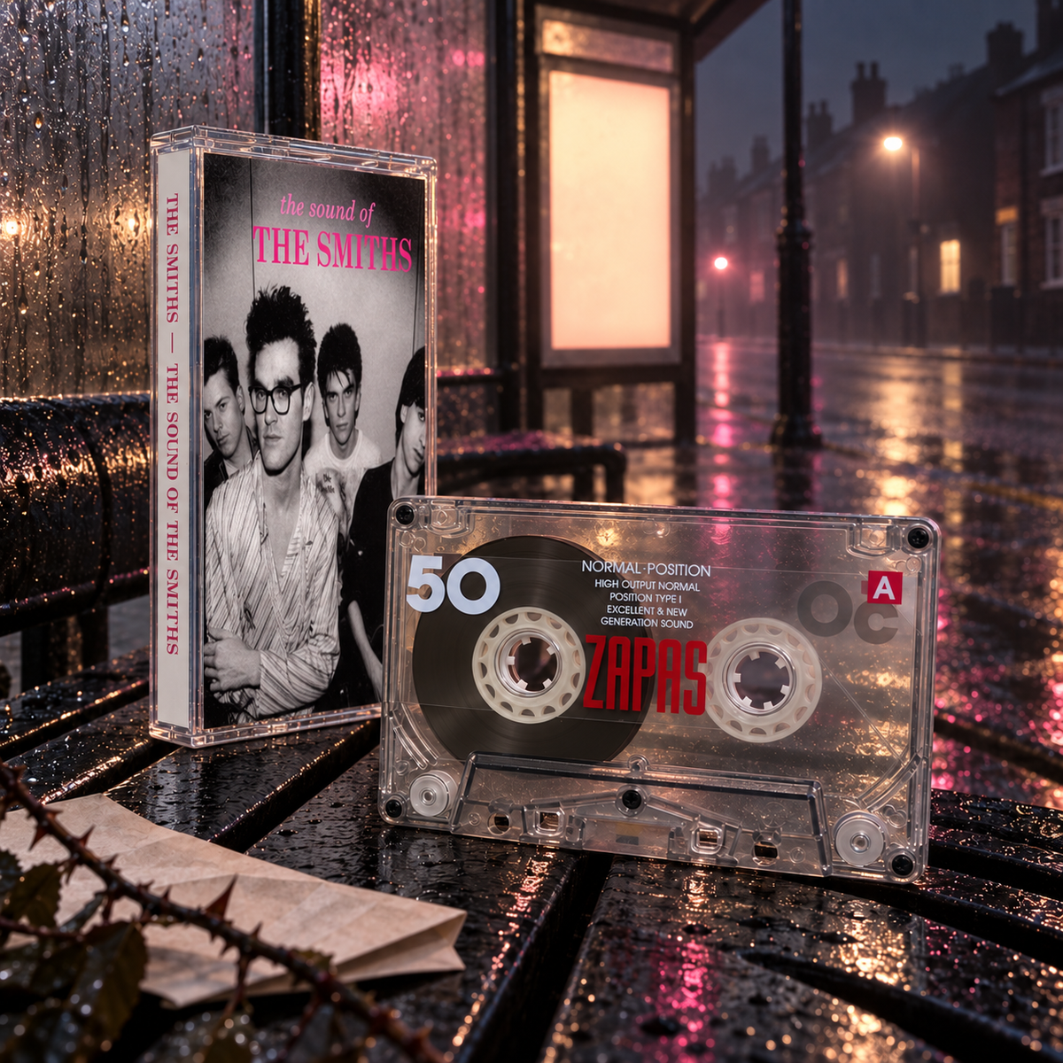 The Smiths Cassette Tape Collection – Hatful of Hollow, The Queen Is Dead, The Sound of The Smiths, Louder Than Bombs, Meat Is Murder – Vintage Indie Rock & Alternative Mixtape