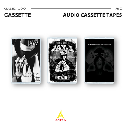 Retro Jay-Z Cassette Collection | Vintage Hip Hop Mixtape Set for Collectors