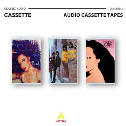 Diana Ross Cassette Tape Collection – Hand-Recorded Soul, Motown & Classic Pop Mixtape Set