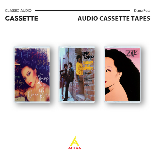 Diana Ross Cassette Tape Collection – Hand-Recorded Soul, Motown & Classic Pop Mixtape Set