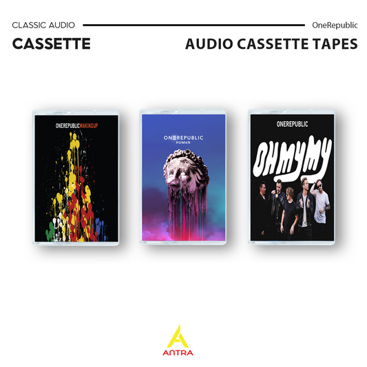 OneRepublic Cassette Tape Collection – Waking Up, Oh My My & Human – Pop Rock & Alternative Retro Tapes