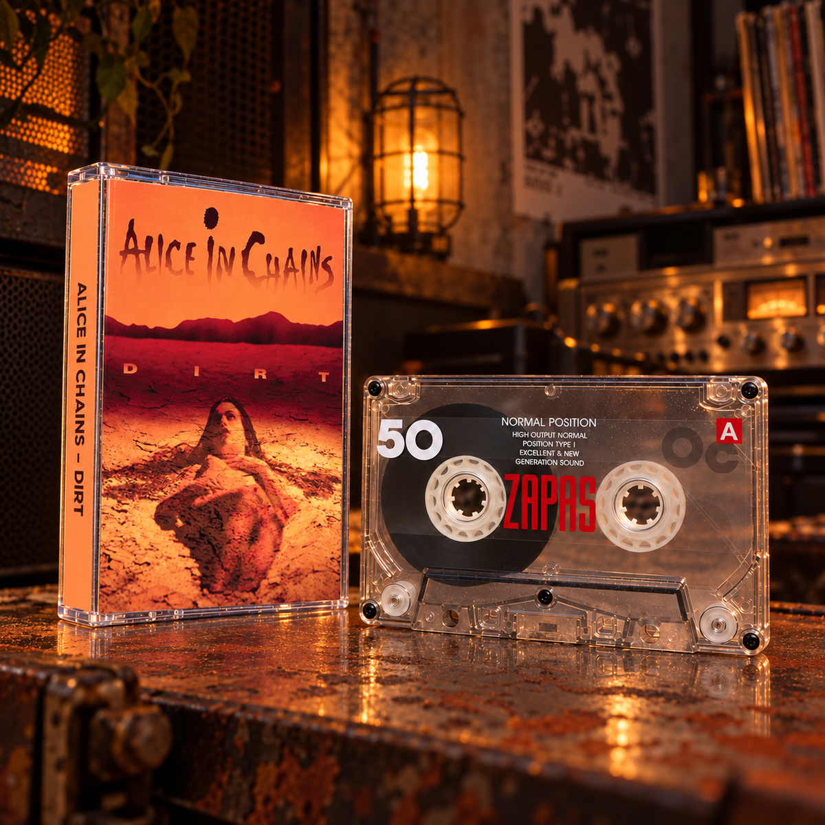 Alice In Chains Cassette Tape Collection – Classic Grunge & Alternative Rock Albums
