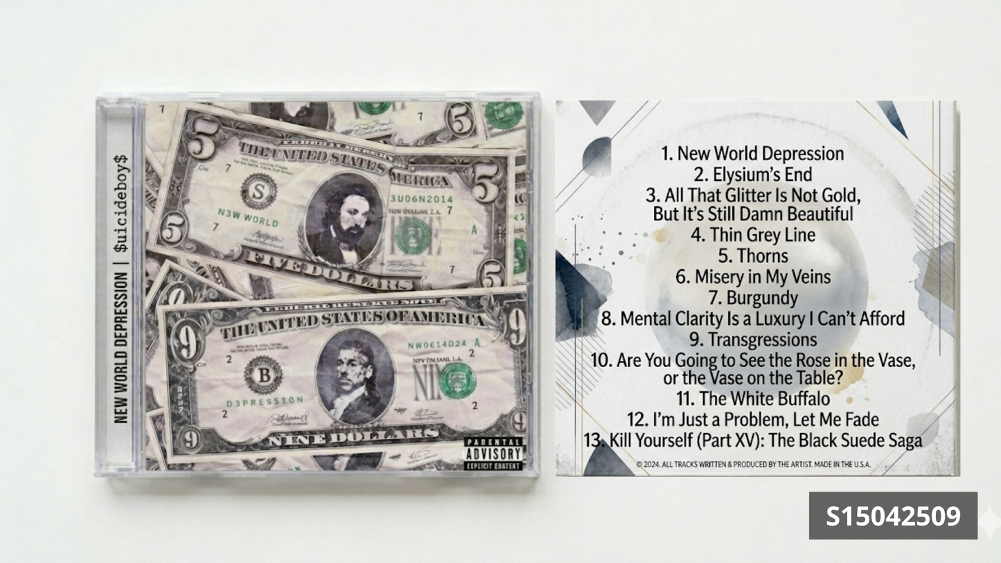 $uicideboy$ – New World Depression | Fan-Made CD Edition | Underground Rap Collectible