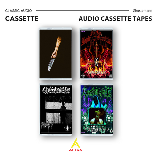 Ghostemane Retro Collectible Cassette Tapes – Vintage Mixtape Set for Fans & Tape Deck Lovers
