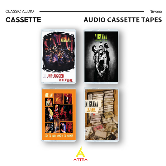 Nirvana Live & Greatest Hits Cassette Tape Collection – Vintage Grunge & Alternative Rock