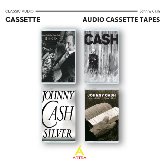 Johnny Cash Retro Cassette Bundle | Vintage Country & Gospel Collectible Tapes