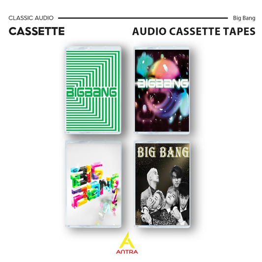 BigBang Cassette Tape Collection – Retro Hand-Recorded KPop Mixtapes for Collectors